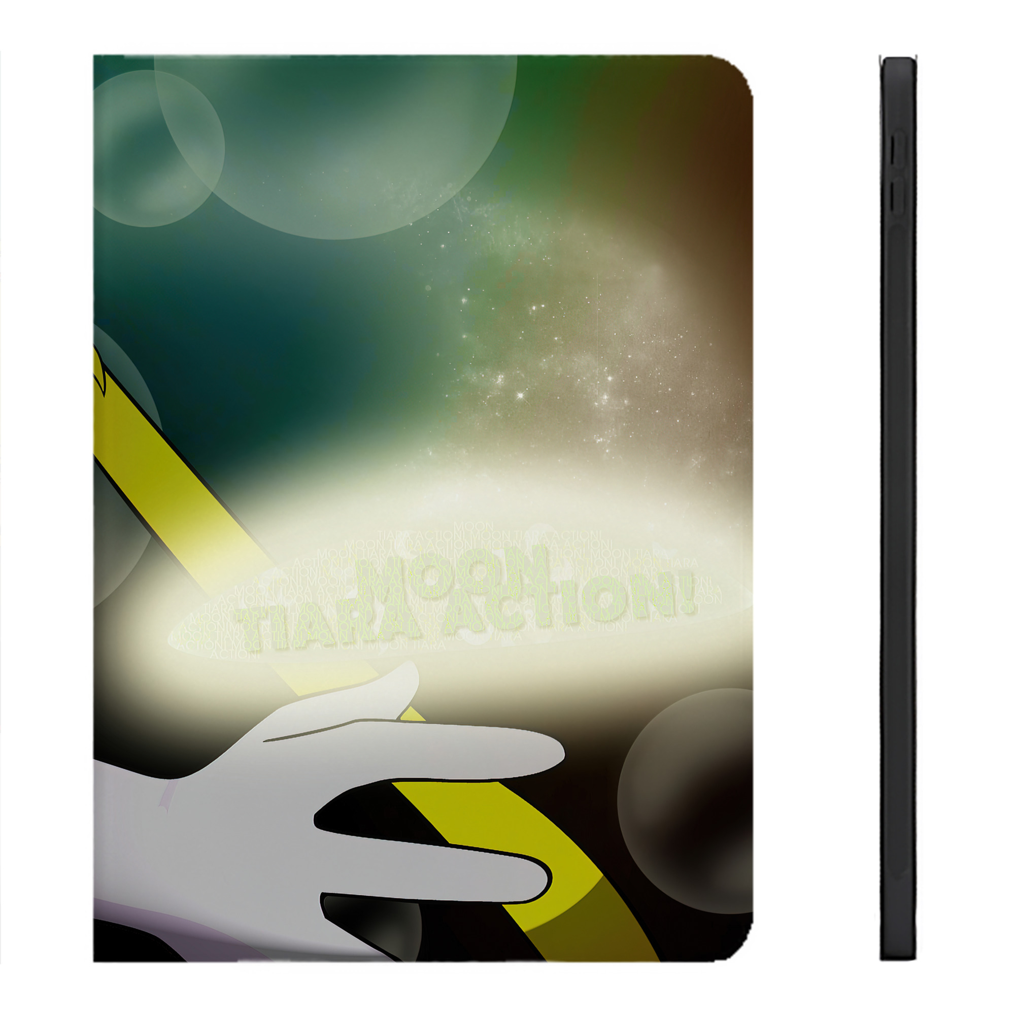 （画像用） 美少女戦士セーラームーン Sailor Moon IPadケース ペンホルダー付き ブックスタイルデザイン